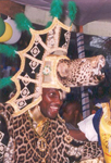captain in a Fanti carnival, image by A. Simpson