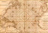 1792 map of North Atlantic from Library of Congress collections