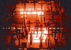 MOAD exhibit image, Bryan Wiley, Hanging crosses in Candomble shop, 2006, Senhor do Bonfim, Brazil
