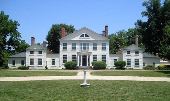 Wye house front facade