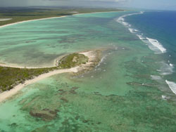 Breezy Point on East Caicos; copyright reserved Turks and Caicos National Museum