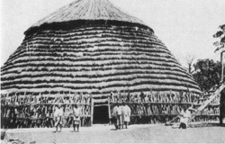 Photograph of the mosque at Timbo in the 1930s, article image