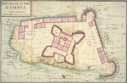 Survey of James Island by John Watson in October 1755, article image