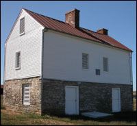 NPS image of a house at L'Hermitage plantation