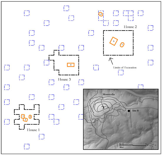 Site 8 map