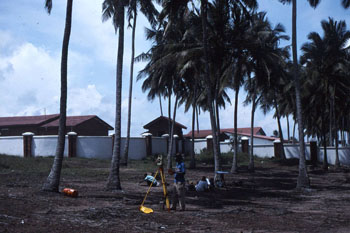 Elmina excavations, coconut grove
