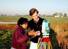 Cheryl LaRoche and Tom Gwaltney at New Philadelphia site